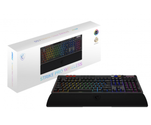 MSI prezentuje klawiaturę STRIKE PRO WIRELESS - nową klasę komfortu i precyzji