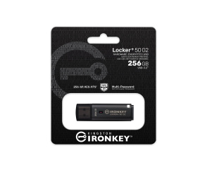 Szyfrowany pendrive Kingston IronKey  z powłoką zapobiegającą zbieraniu odcisków palców