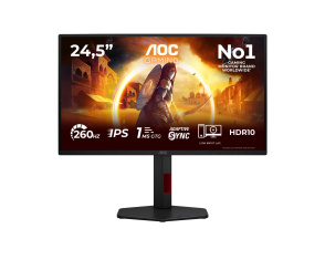 Monitor dla aspirującego e-sportowca – AOC GAMING 25G4ZR Monitor dla aspirującego e-sportowca – AOC GAMING 25G4ZR