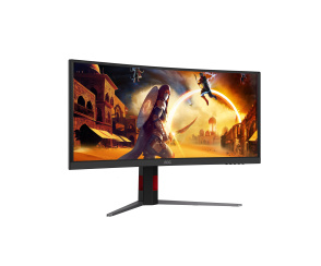Dwa monitory 21:9 z przełącznikiem KVM i USB-C od AOC GAMING Dwa monitory 21:9 z przełącznikiem KVM i USB-C od AOC GAMING