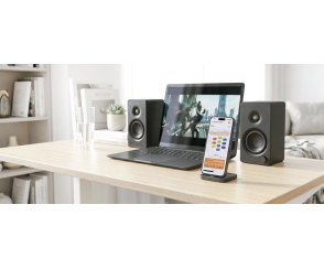 Creative XF1 to Bi-amping, DSP i Hi-Res Audio - to więcej niż typowe głośniki komputerowe Creative XF1 to Bi-amping, DSP i Hi-Res Audio - to więcej niż typowe głośniki komputerowe