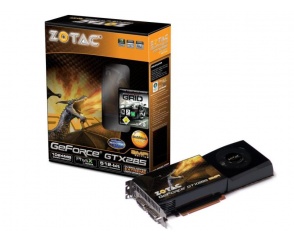 Najnowsze karty z serii ZOTAC GeForce GTX 285