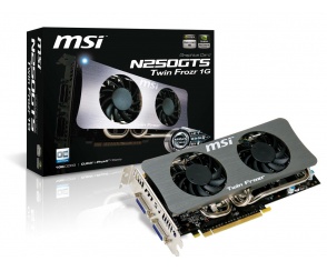 MSI przedstawia dwie karty graficzne z rodziny N250GTS Twin Frozr