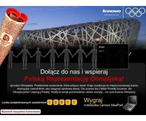 Dopinguj z Lenovo polską reprezentację olimpijską