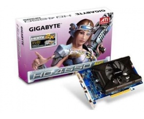 Gigabyte Radeon HD 4650 na AGP