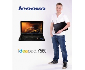 Laptop Lenovo IdeaPad Y560 z certyfikatem Cybersportu