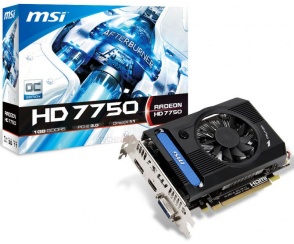 MSI Radeon HD 7750 - wesja OC