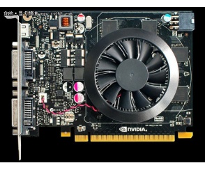 NVIDIA GeForce GTX 650 sfotografowany