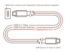 Złącze USB Type-C - przesyła obraz i dźwięk