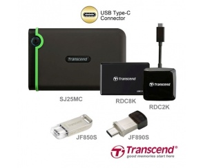 Akcesoria USB typu C w nowej ofercie TRANSCEND