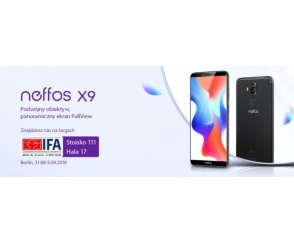 Najnowsze modele smartfonów TP-Link Neffos na IFA 2018