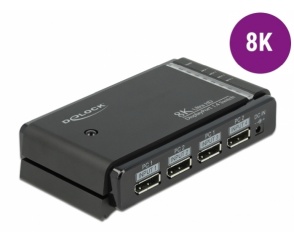 Delock wprowadza do oferty przełącznik DisplayPort 8K