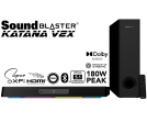 Creative Sound Blaster KATANA V2X Soundbar z technologią Super X-FI w wersji kompaktowej