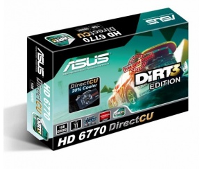 Karty graficzne ASUS z kuponem na grę DiRT3