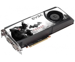 EVGA GeForce GTX 580 z Batman Arkham City