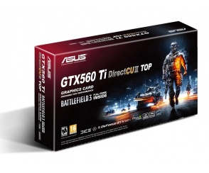 ASUS GTX560 DCII z Top z kuponem na grę Battlefield 3