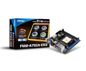 MSI A75IA-E53 mini-ITX - zrobiona pod APU Trinity