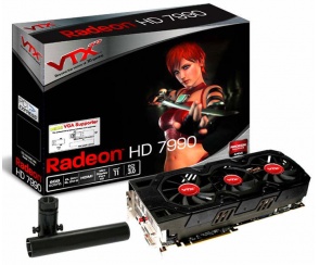 Radeon HD 7990 VTX3D z 6 GB RAMu