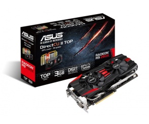 Karty graficzne ASUS z serii R9 200 i R7 200 z chłodzeniem DirectCU II