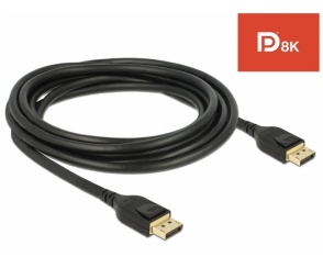 Delock wprowadza kable DisplayPort 8K