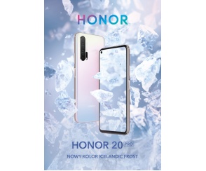 Flagowiec w nowej odsłonie – HONOR 20 Pro w wersji Icelandic Frost