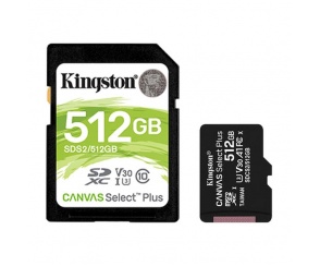 Kingston rozszerza ofertę kart pamięci microSD i SD o karty Canvas Select Plus