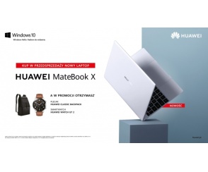 Lekkie i smukłe laptopy Huawei MateBook X i MateBook 14 już w Polsce