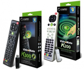 Compro K200 oraz K300 dla Media Center