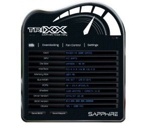 Program TriXX do podkręcania HD 6800 od SAPPHIRE