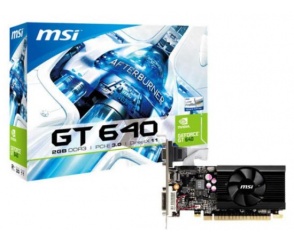 MSI GeForce GT 640 z 3D Vision Surround