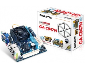 Gigabyte mini-ITX z Celeronem - nowe płyty główne