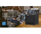 QNAP prezentuje 4-zatokowego NAS-a TS-451D2 z Intel J4025 i HDMI oraz swój pierwszy przełącznik sieciowy 2,5GbE