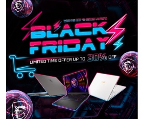 MSI rusza z Black Friday. Czeki BLIK, kody Steam, pakiet Microsoft 365 oraz gadżety przy zakupie wybranych laptopów