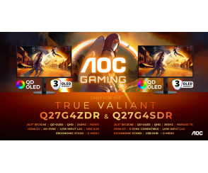 Dwa przystępne cenowo monitory QD-OLED od AOC GAMING Dwa przystępne cenowo monitory QD-OLED od AOC GAMING