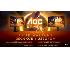 Monitory Mini-LED 4K oraz Full HD 420 Hz od AOC GAMING Monitory Mini-LED 4K oraz Full HD 420 Hz od AOC GAMING