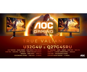 27- oraz 31,5-calowy monitor 320 Hz od AGON by AOC 27- oraz 31,5-calowy monitor 320 Hz od AGON by AOC