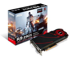 Zestawy kart graficznych MSI Radeon R9 z grą Battlefield 4