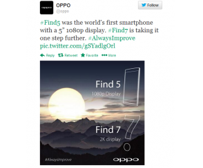 Oppo Find 7 z Snapdragonem 805 i QHD