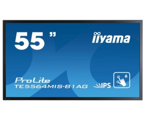 55-calowy monitor iiyama TE5564MIS-B1AG z funkcją multi-touch