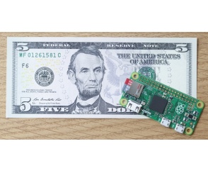 Raspberry Pi Zero za jedyne 5 dolarów