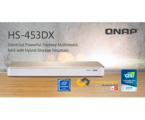 Nowy QNAP HS-453DX Silent NAS – ultracichy domowy NAS