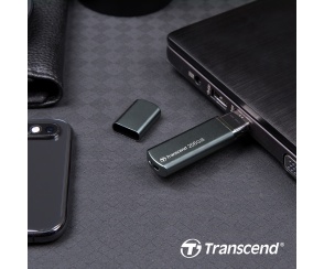 Do 256 GB pamięci w wytrzymałym i eleganckim pendrivie TRANSCEND JetFlash 910