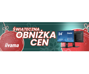 Świąteczna promocja iiyama. Monitory dostępne w obniżonych cenach