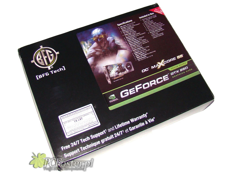 BFG GeForce GTX 260 OC MAXCORE 55 896MB