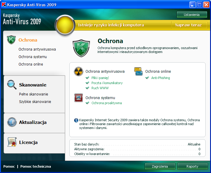 Kaspersky Anti-Virus i Internet Security 2009