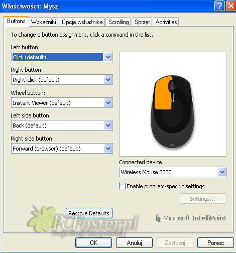 Microsoft Wireless Mouse 5000