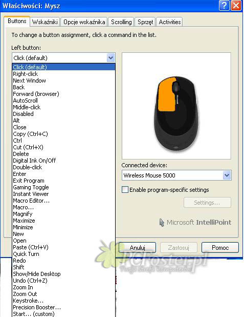 Microsoft Wireless Mouse 5000