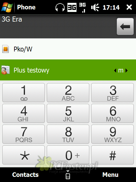 Xperia vs. Touch Pro