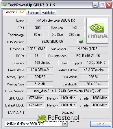 Zotac GeForce 9800GTX