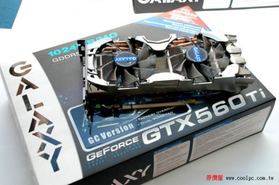 Galaxy GeForce GTX 560 Ti GC Version